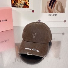 미우미우 MIUMIU 남여공용 볼캡 모자 MU001