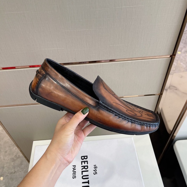 벨루티 Berluti Alessandro Galet 남성 드라이빙 슈즈 B0175