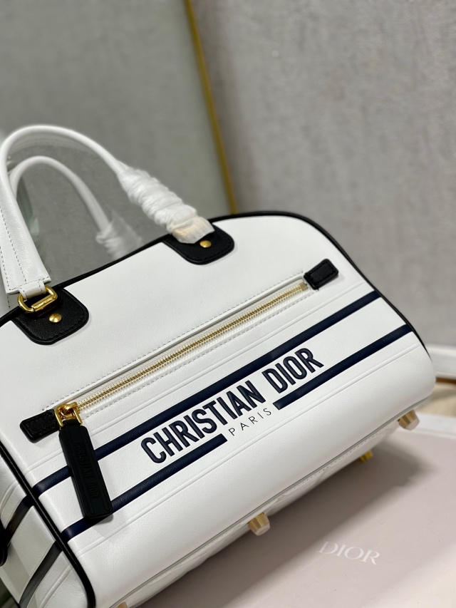 디올 DIOR 21SS 미디엄 지퍼 볼링백 DR733