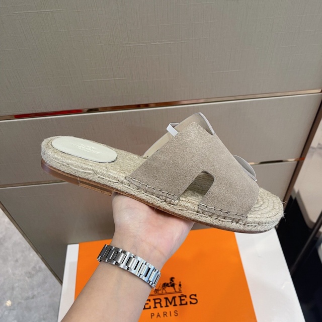 에르메스 HERMES 남성 이즈미르 슬리퍼 H08502