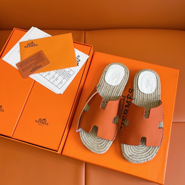 에르메스 HERMES 남성 이즈미르 슬리퍼 H08507