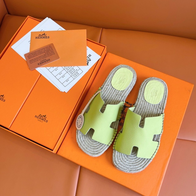 에르메스 HERMES 남성 이즈미르 슬리퍼 H08510