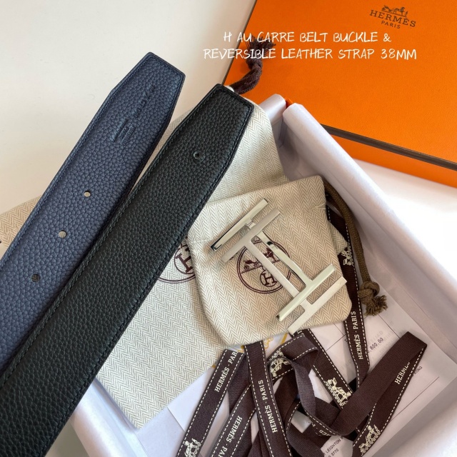 에르메스 HERMES 남성 양면 벨트 H322