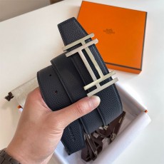 에르메스 HERMES 남성 양면 벨트 H322