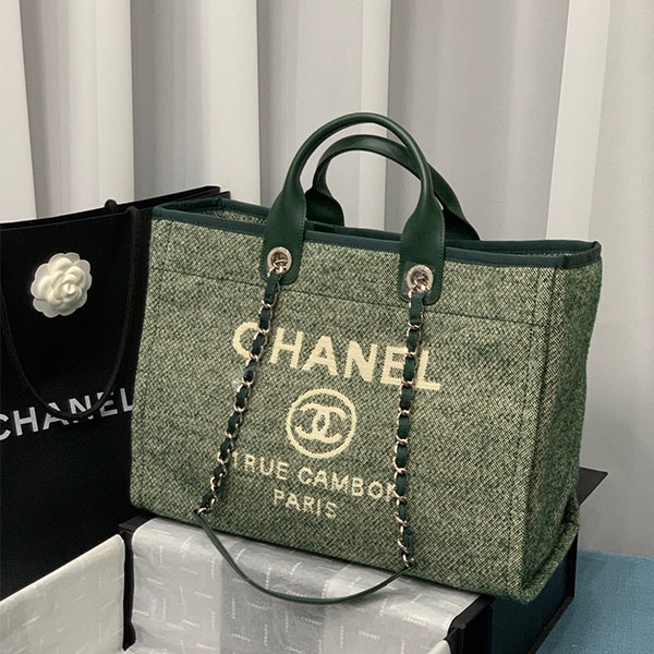 샤넬 CHANEL 트위드 도빌백 66941  C2259