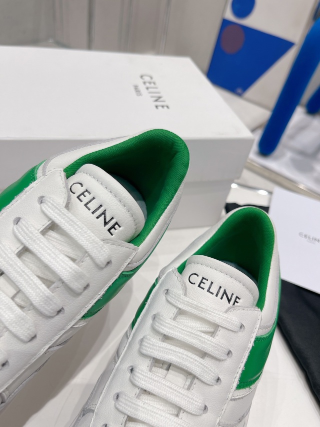 셀린느 CELINE 여성 레이스업 스니커즈 CL112