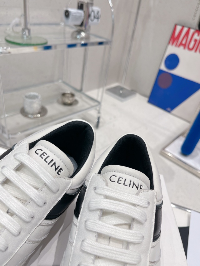 셀린느 CELINE 여성 레이스업 스니커즈 CL113