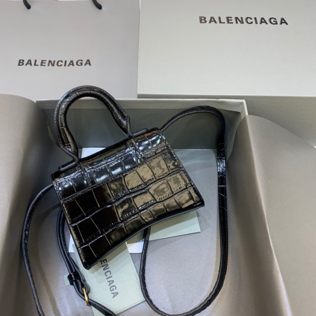 발렌시아가 Balenciaga 아워글래스 미니 숄더백 BC0504