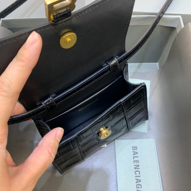 발렌시아가 Balenciaga 아워글래스 미니 숄더백 BC0504