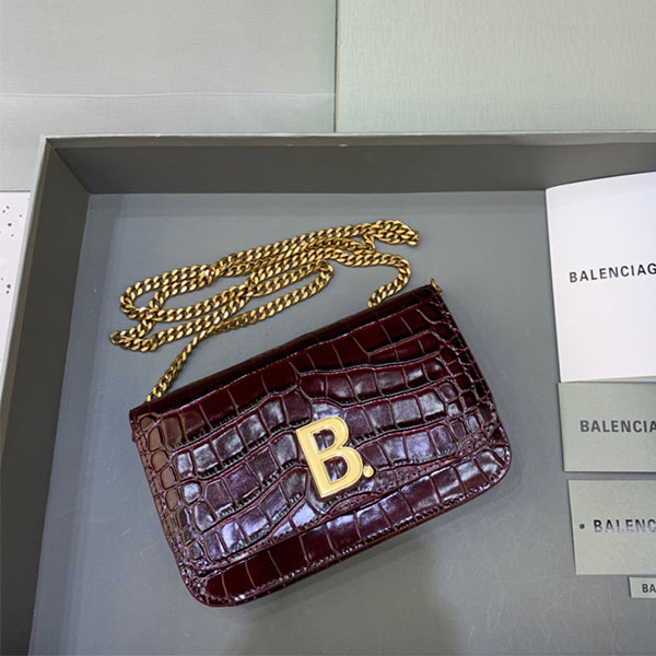 발렌시아가 Balenciaga 미니 체인 숄더백 BC0555