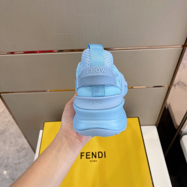 펜디 FENDI 남성 메쉬 러닝 스니커즈 F161