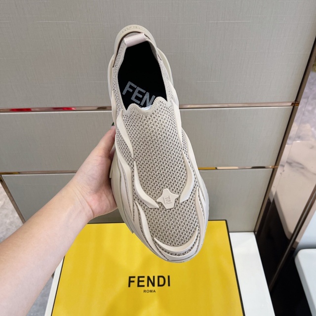 펜디 FENDI 남성 메쉬 러닝 스니커즈 F164