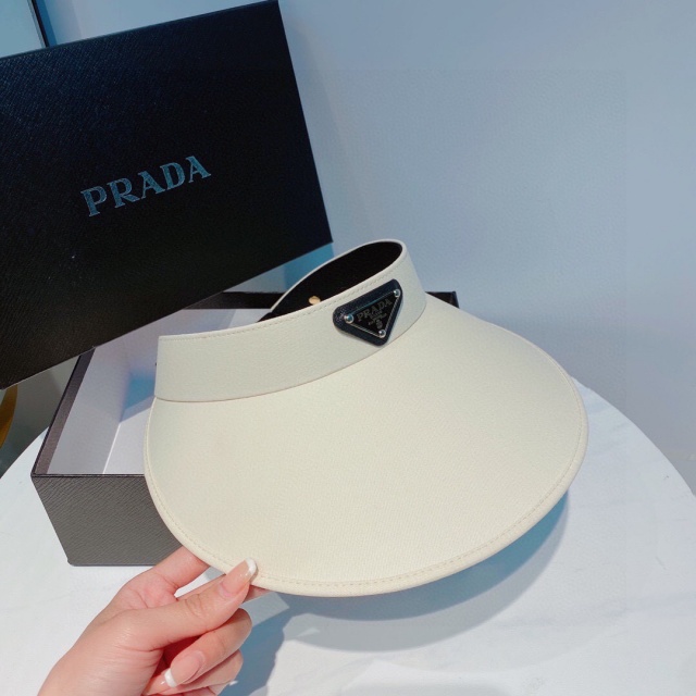 프라다 PRADA 여성 썬캡 모자 PR097