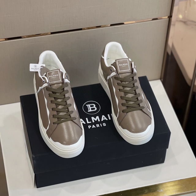 발망 BALMAIN 남성 B커트 스니커즈 BN0100