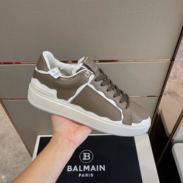 발망 BALMAIN 남성 B커트 스니커즈 BN0100