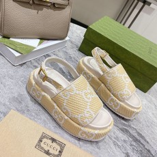 구찌 GUCCI 남여공용 플랫폼 샌들 G3090