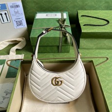 구찌 GUCCI GG 마몽 하프문 쉐입 미니백 699514 GU02189