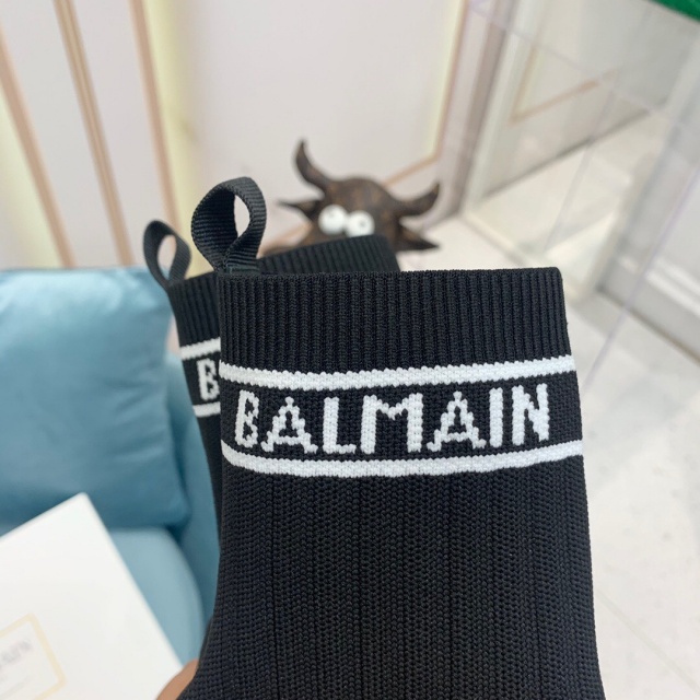 발망 BALMAIN 여성 앵클 부츠 BN0106