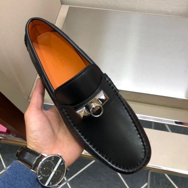 에르메스 HERMES 남성 드라이빙 로퍼 H08651