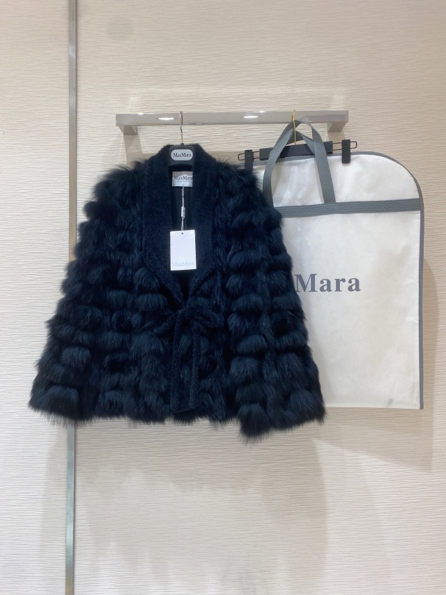 막스마라 MAXMARA 여성 퍼 코트  SM0492