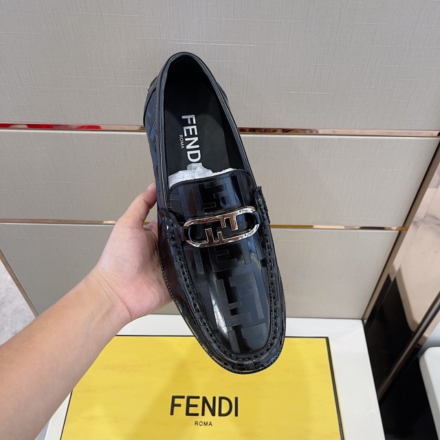 펜디 FENDI 남성 더비슈즈 F235