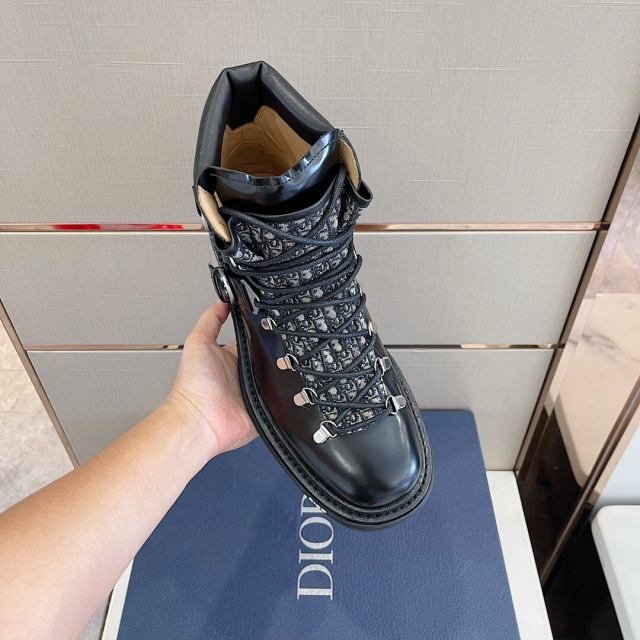 디올 DIOR 남성 가죽 부츠 D1561