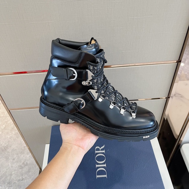 디올 DIOR 남성 가죽 부츠 D1561