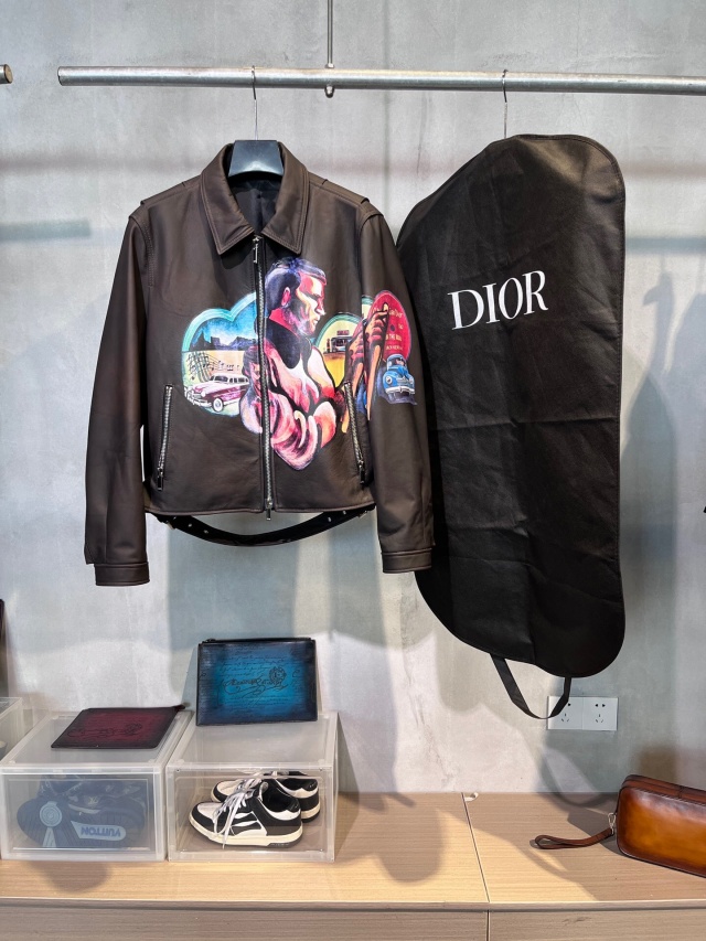 디올 DIOR 남성 가죽 자켓 DR03522