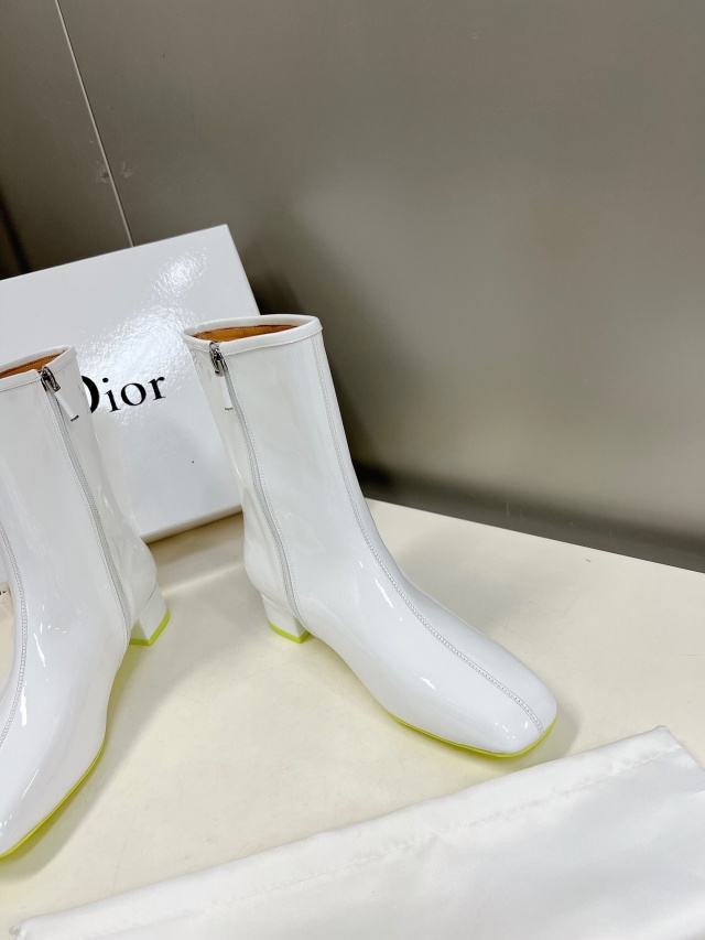 디올 DIOR 여성 앵클 부츠 D1571