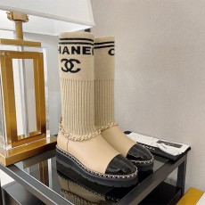 샤넬 CHANEL 여성 롱 부츠 C01054