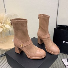 샤넬 CHANEL 여성 앵클 부츠 C01058