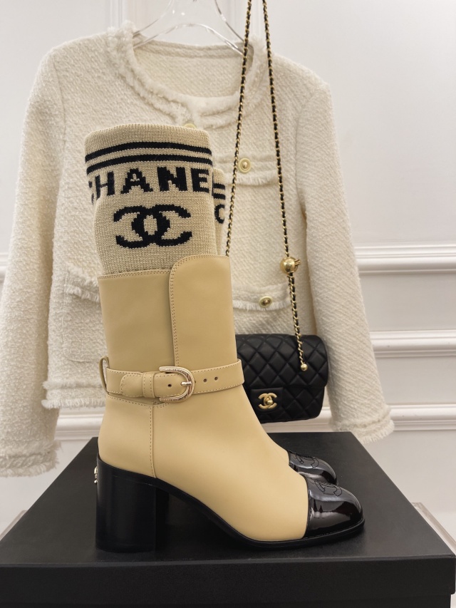 샤넬 CHANEL 여성 앵클 부츠 C01063