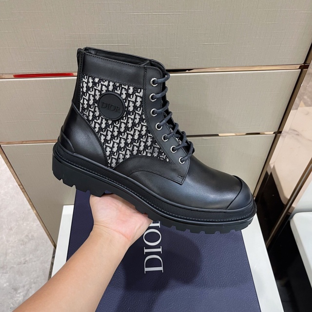 디올 DIOR 남성 앵클 부츠 D1583