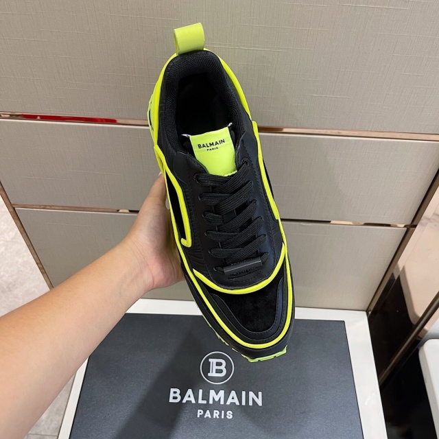 발망 BALMAIN 남성 스니커즈 BN0117