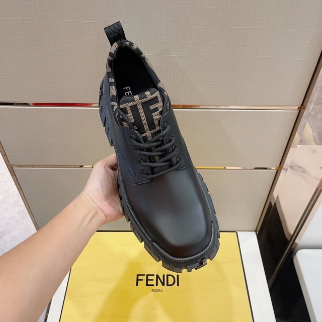 펜디 FENDI 남성 더비슈즈 F254