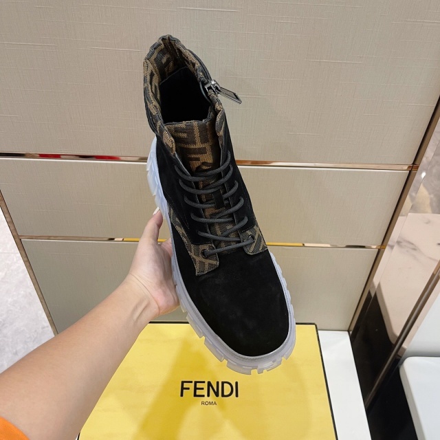 펜디 FENDI 남성 앵클 부츠 F262