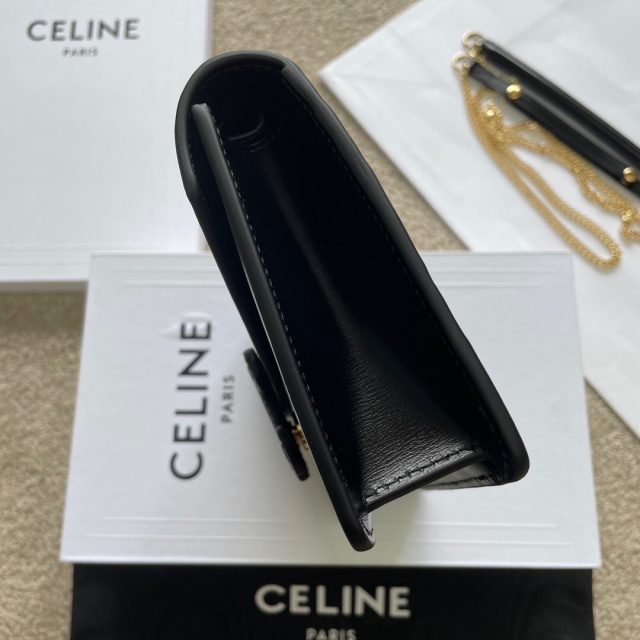 셀린느 CELINE 퀴르 트리오페 체인백  CL0537