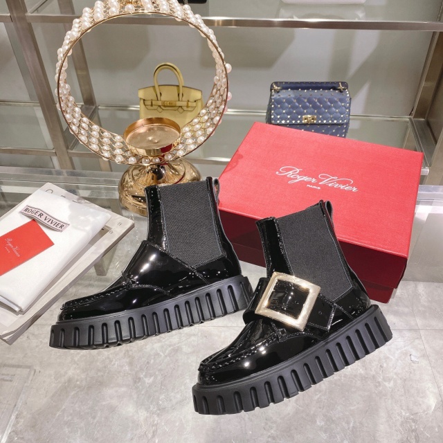 로저비비에 ROGER VIVIER 여성 앵클 부츠 RV156