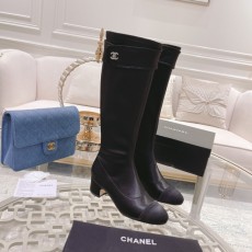 샤넬 CHANEL 여성 롱 부츠 C01091