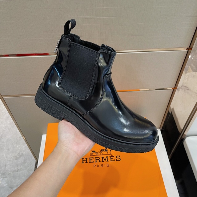 에르메스 HERMES 남성 앵클 부츠 H08701