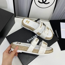 샤넬 CHANEL 여성 슬라이드 슬리퍼 C01123