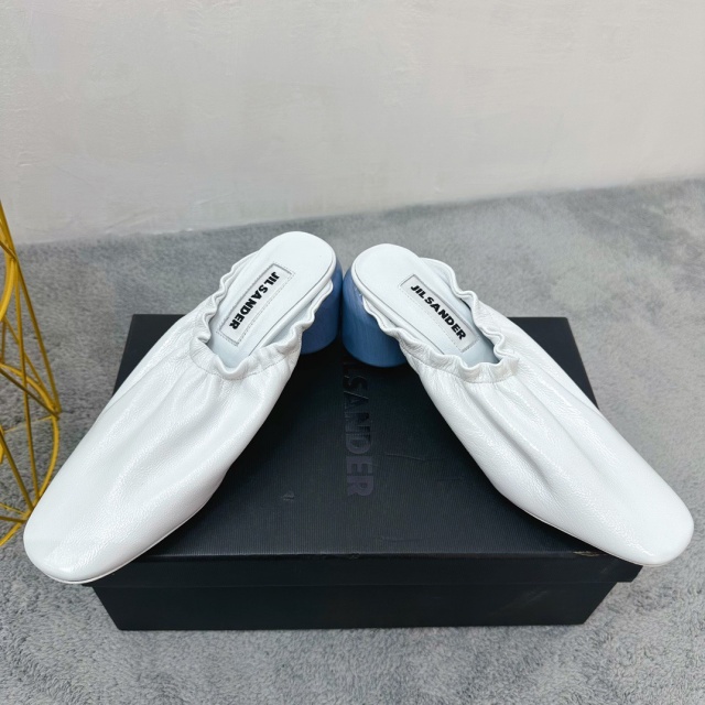 질샌더 JIL SANDER 여성 힐 슬리퍼 JS072