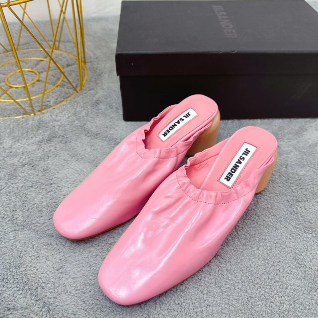 질샌더 JIL SANDER 여성 힐 슬리퍼 JS072