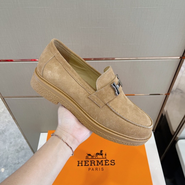 에르메스 HERMES 남성 더비 슈즈 H08736