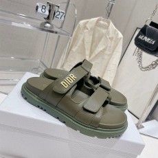 디올 DIOR 여성 스트랩 슬리퍼 D1640