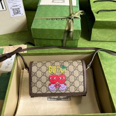 구찌 GUCCI 수프림 프린팅 미니 숄더백 700733 GU0990