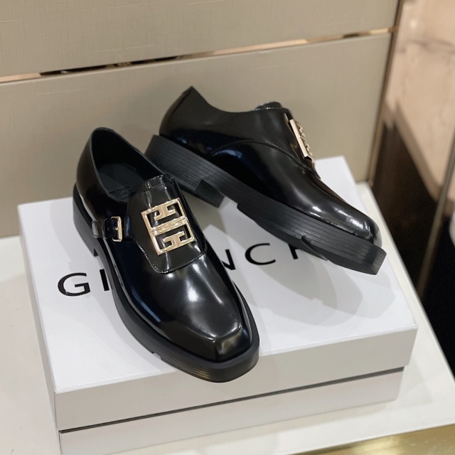 지방시 GIVENCHY 남성 4G로고 더비슈즈 GV0782