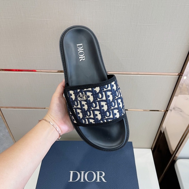 디올 DIOR 남성 오블리크 샌들  D1660