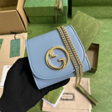 구찌 GUCCI 블론디 미디엄 체인 지갑 725219 GU1091