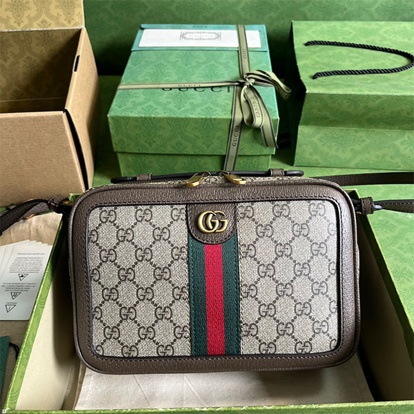 구찌 GUCCI 오피디아 웹 스몰 숄더백 739392 GU0986